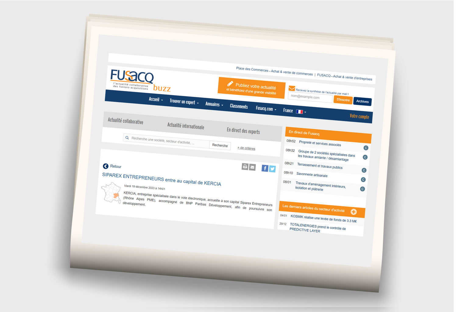 Siparex Entrepreneurs - Fusacq